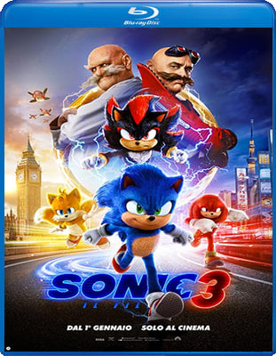 Terzo capitolo per la saga del personaggio videoludico, Sonic 3: Il film vede il ritorno di Jim Carrey nel duplice ruolo di Robotnik e di suo nonno, inoltre si aggiunge al cast originale la profonda voce di Keanu Reeves per il personaggio di Shadow.